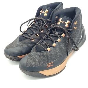 Under Armour Curry 3 Black Copper Bronze All Star men's size 13